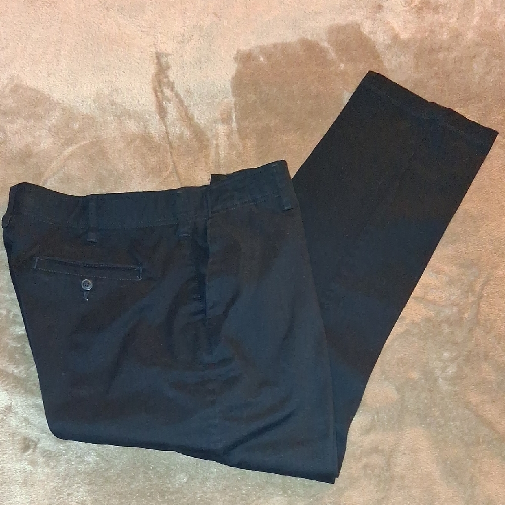 Men's Black Pants By LEE Extreme Motion MVP Relaxed Straight